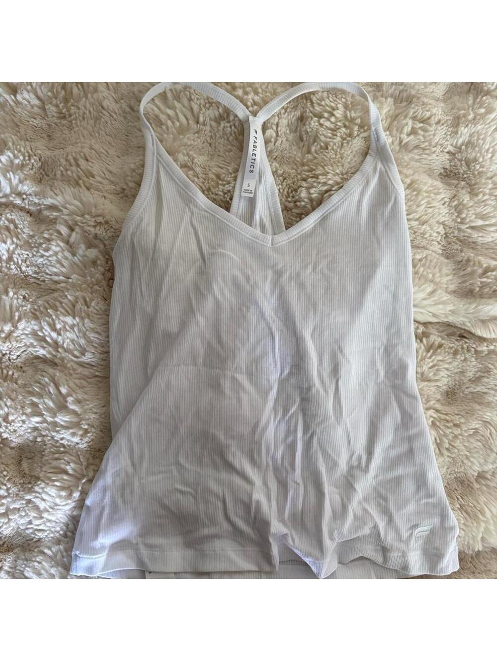Fabletics Women's White tank